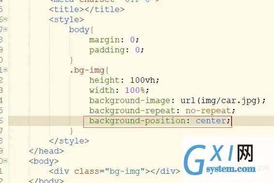 html/css怎么设置背景图片居中