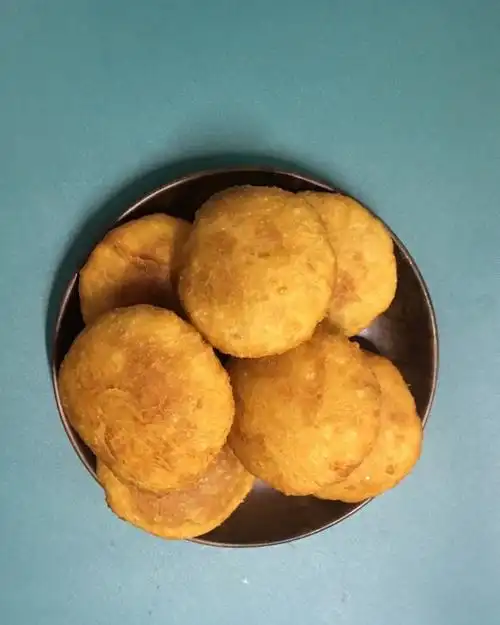 吾於伦比做的炸糖糕