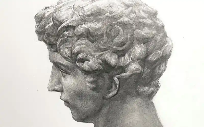 【素描石膏】美第奇 背光