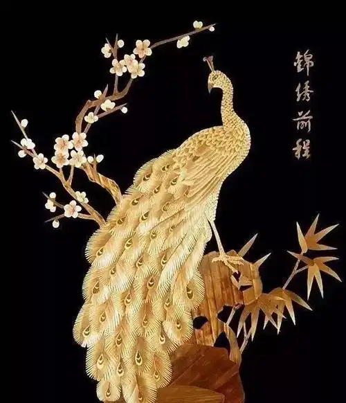 非遗课堂美妙绝伦的麦秆画欣赏