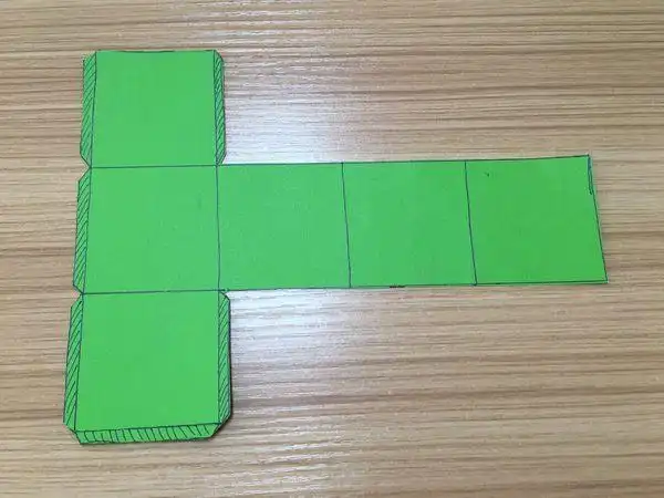 立体图形手工制作大全 剪出一个合适长度的长方形用