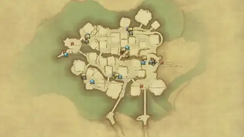 触碰简易以太之光,选择目的地后便可移动到"扩建区".