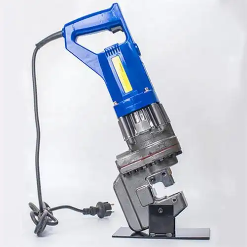 小型手提式电动冲孔机工具 h型钢板冲孔机 角铁角钢打眼钻孔机