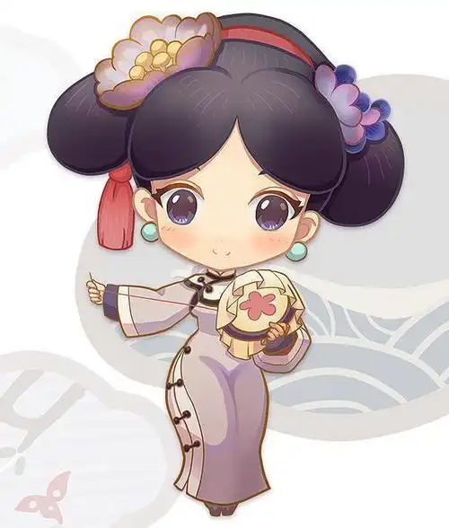 教你用超轻粘土做一个古装小宫女