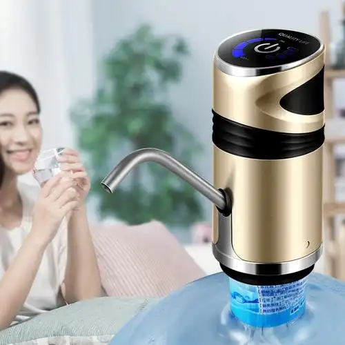 家用电动纯净水桶压水器桶装水吸水器自动上水器充电饮水机抽水泵