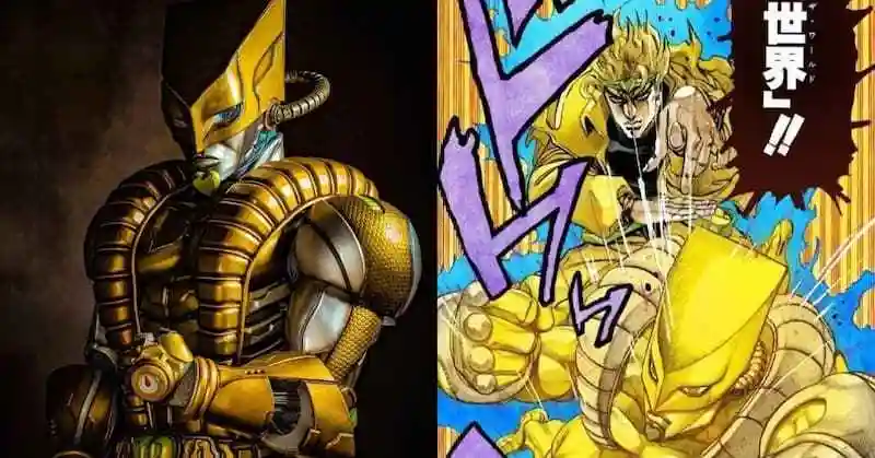 《jojo 的奇妙冒险》经典反派替身「世界」超精致 cosplay