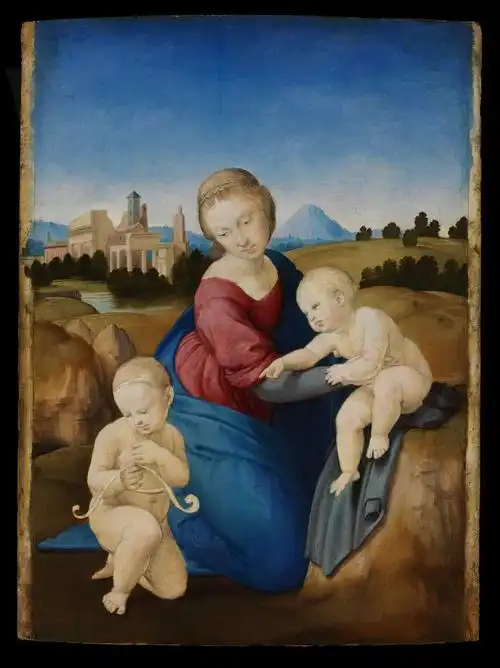 raffaellosanti-madonnaandchildwiththeinfantsaintjohn