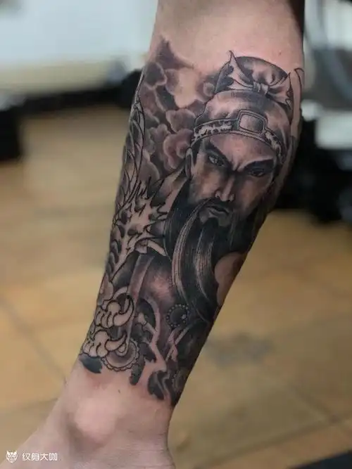 关公_纹身图案手稿图片_雷恩的纹身作品集