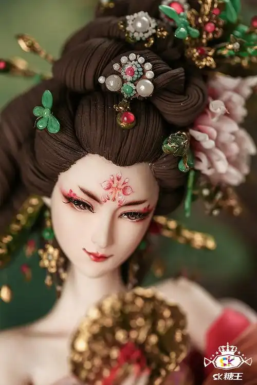 糖王周毅翻糖人偶作品《 长相思 》