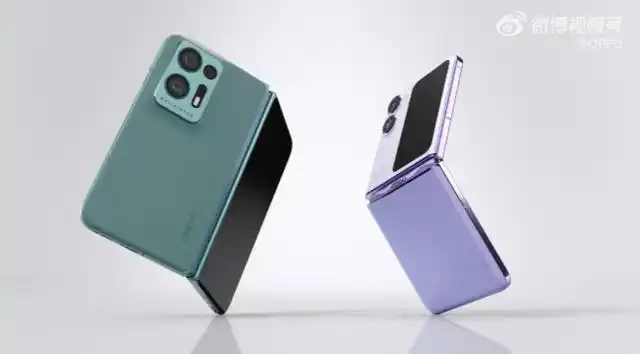 find n2 和 oppo find n2 flip 两款手机,分别采用横向和竖向折叠设计