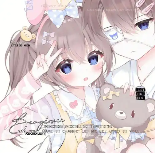 动漫卡通情头情侣头像王者荣耀cp