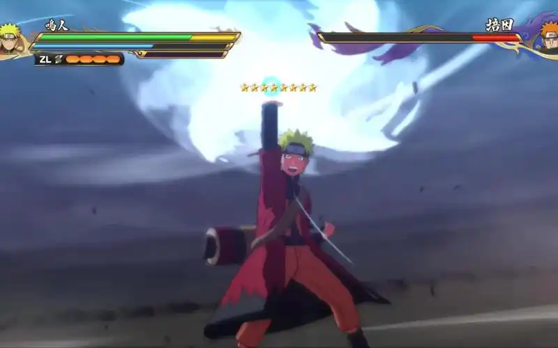 仙人模式:风遁螺旋手里剑