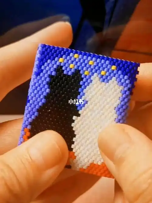 国产fb古董珠织片猫咪系列图纸