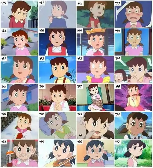 2ch哆啦a梦里的静香越来越可爱了