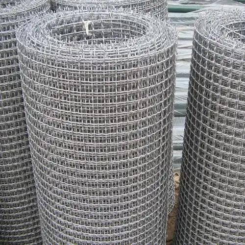 平纹编织轧花钢丝网矿筛网厂家铁矿石振动筛网锰钢焊接网金属筛网