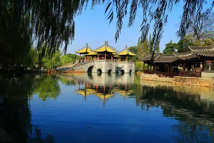 2020年11月扬州瘦西湖风景