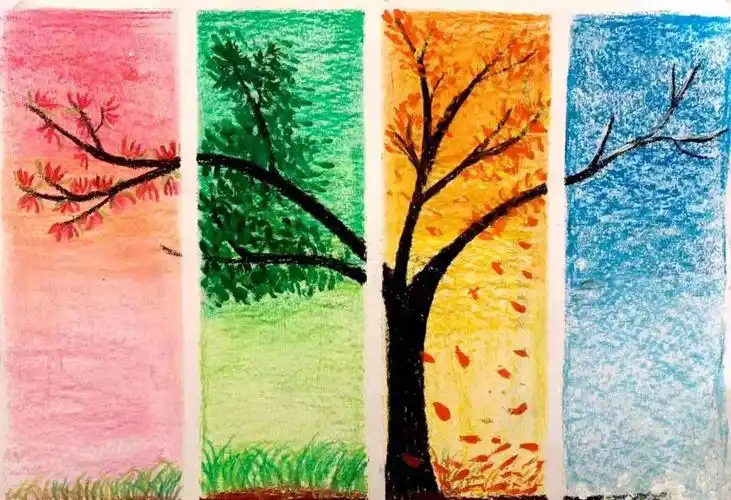 🌳四季大树绘画指南🎨