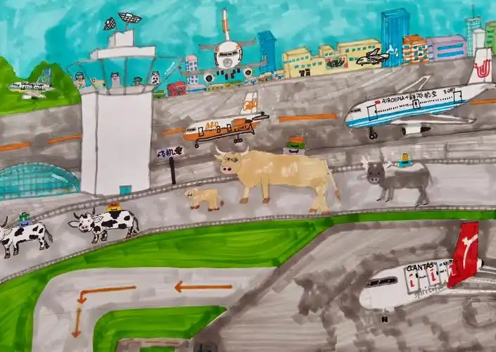 第二届和平天使艺术奖绘画类一等奖作品名称:《我的中国梦-21世纪美丽