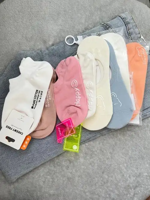 夏天隐形浅口袜04就要0869不掉跟的