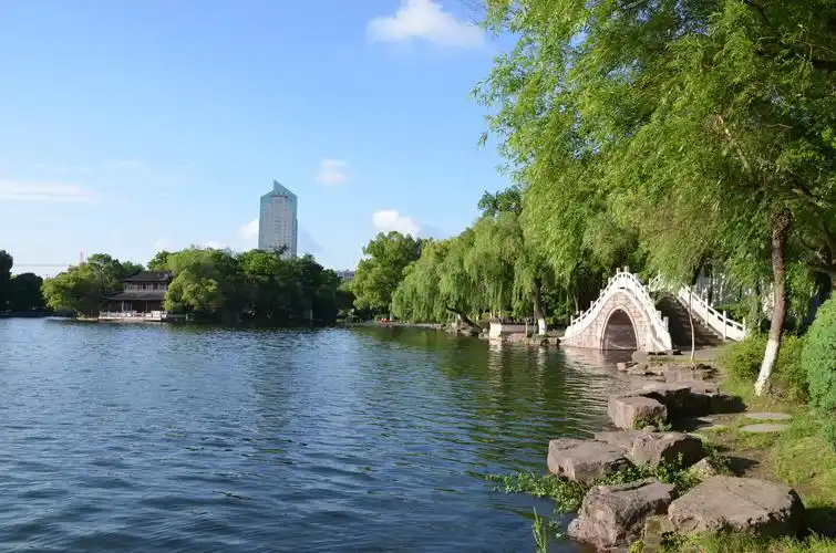 宁波普陀行----月湖公园