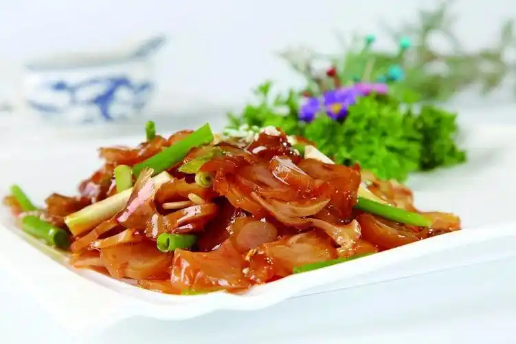 美极香葱拌牛鞭