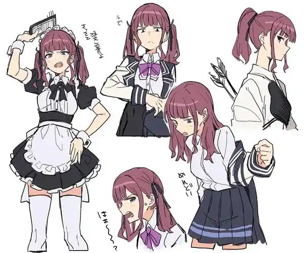 动漫手绘——丰富你的人物表情拒绝脸瘫