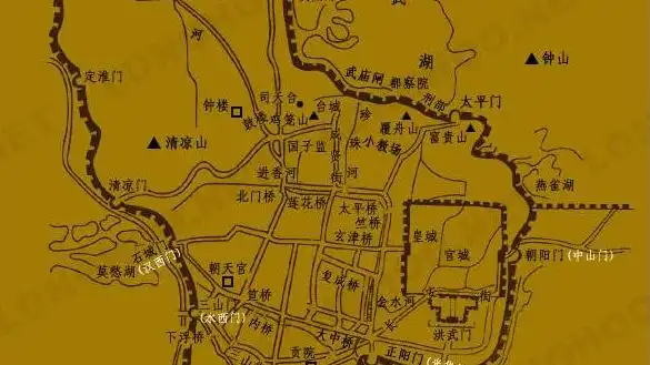 【原创】大明南京应天府地理形式分析一——交通分析 水路交通分析.