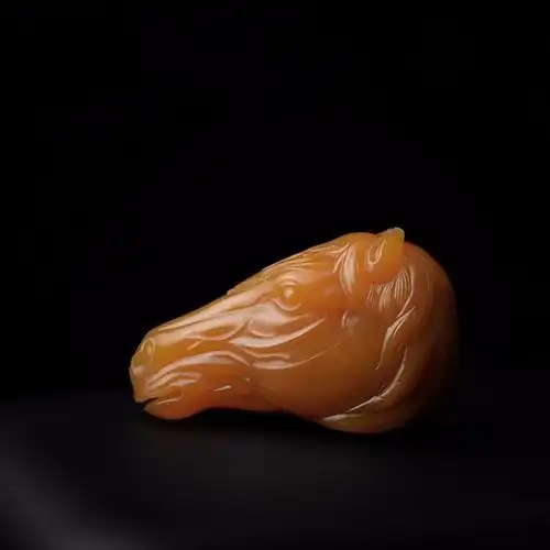 马到功成 张松甫作品-玉雕界