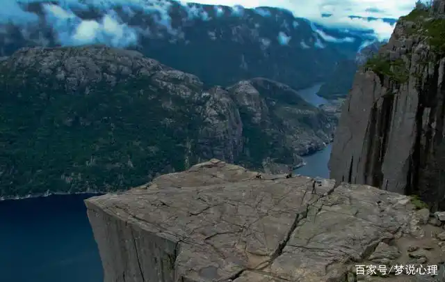 心理测试:四个悬崖哪一个你认为危险,测测你天生是哪种人