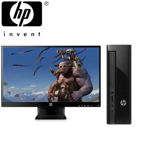 电脑配27英寸显示器图片】惠普(hp)pavilion 450-010cn 家用台式电脑