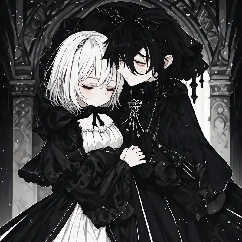 94暗黑系哥特风头像92 沉浸在神秘的哥特世界中,这些暗黑系头像