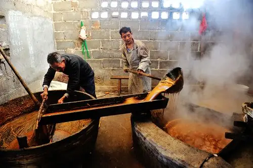 民间甘蔗熬红糖记实(2)