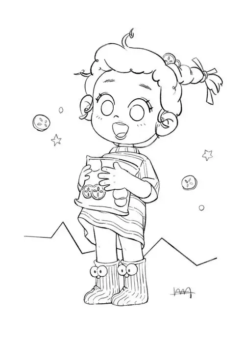 爱吃零食的妹妹