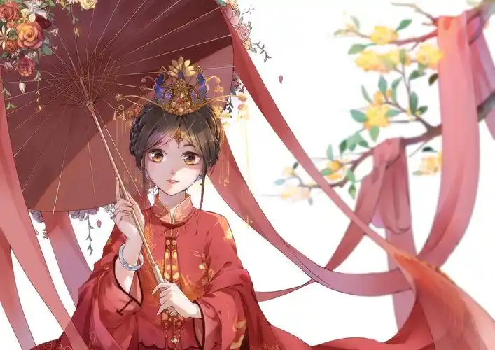 花嫁|插画|创作习作|月色长明 - 原创作品 - 站酷 (zcool)