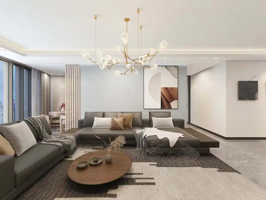 艺术漆现代风格效果图 贵州荔波新天地设计方案