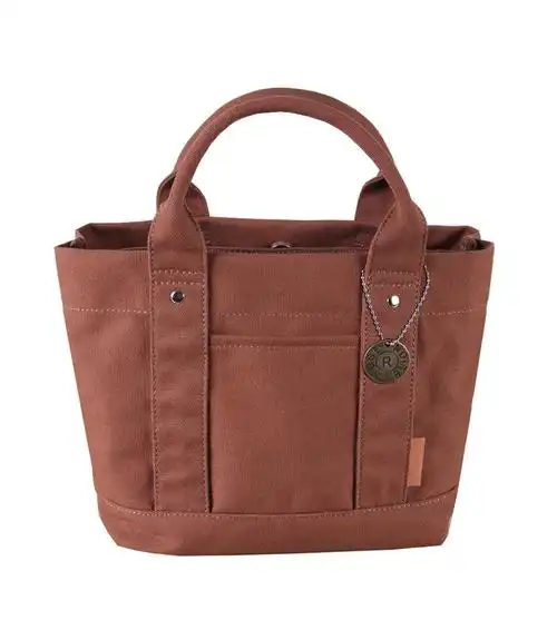 跨境直供亚马逊热销女包乐天高档帆布包便当包手提袋16安帆布女包