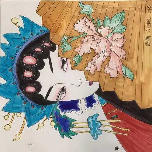 留给母校的一幅画——云南师大附小 金牛校区 六年级优秀美术作业