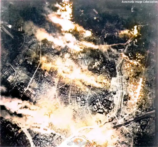 东京大轰炸"持续数月,其中又以1945年3月10日和5月25日的两次轰炸最为