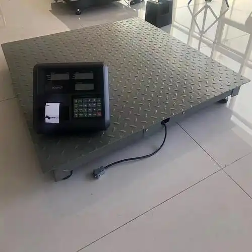 1000kg电子地磅2000千克小型磅秤1500公斤平台秤小票打印地磅秤