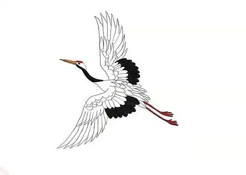 仙鹤怎么画 - 简笔画 - 懂得