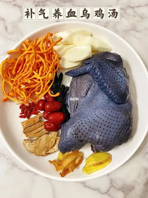 煲汤丨虫草花乌鸡汤补气养血女神汤60