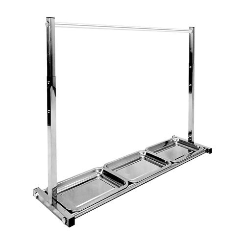 明档桌上挂肉架不锈钢烧腊架烤鸭架烤鹅烧鸡乳鸽叉烧腊肉鱼展示架长