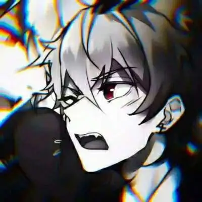 动漫超丧超黑暗的头像男超清暗黑系血腥头像男