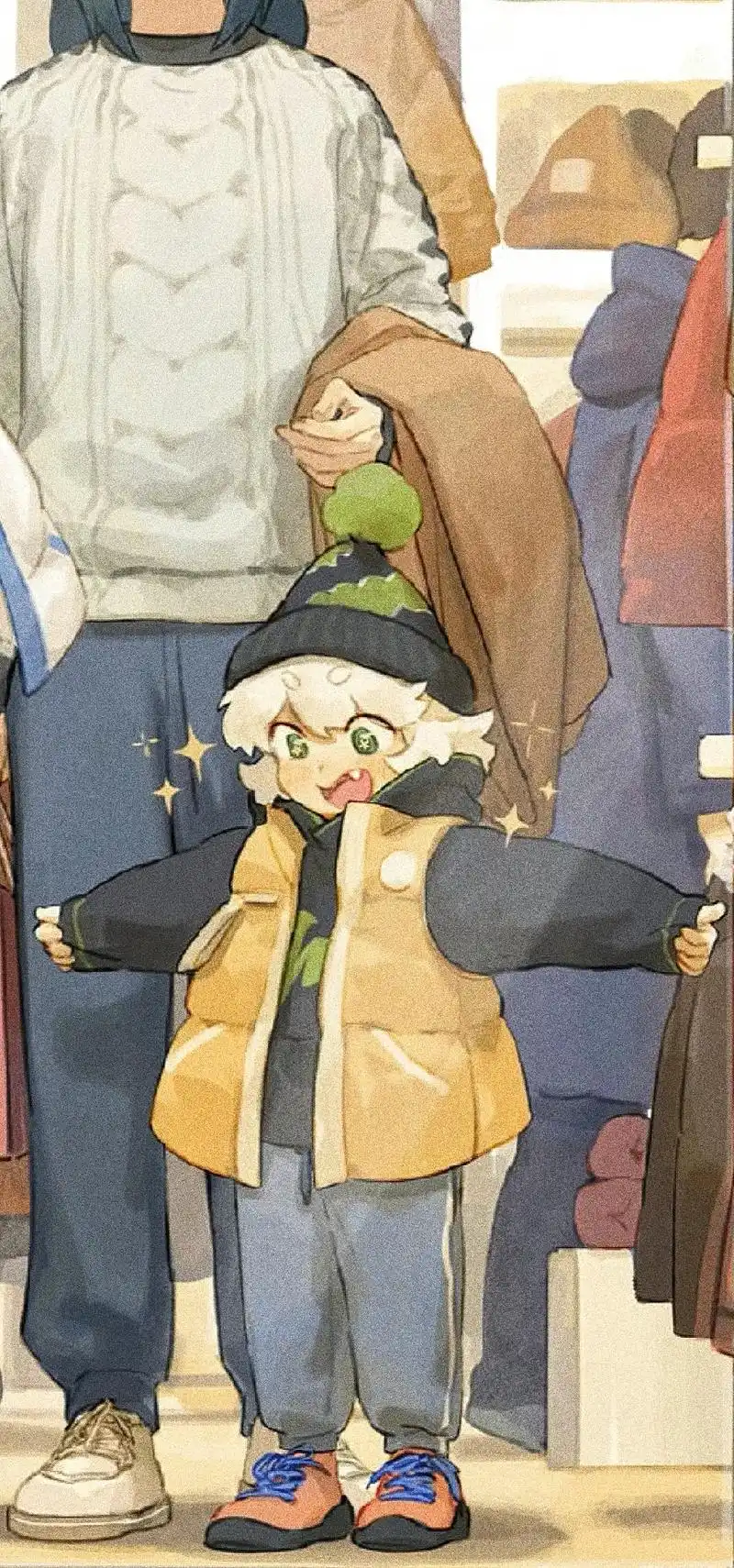 图源来自老福特,画师忘记是哪位太太了#罗小黑战记 #无限 # - 抖音