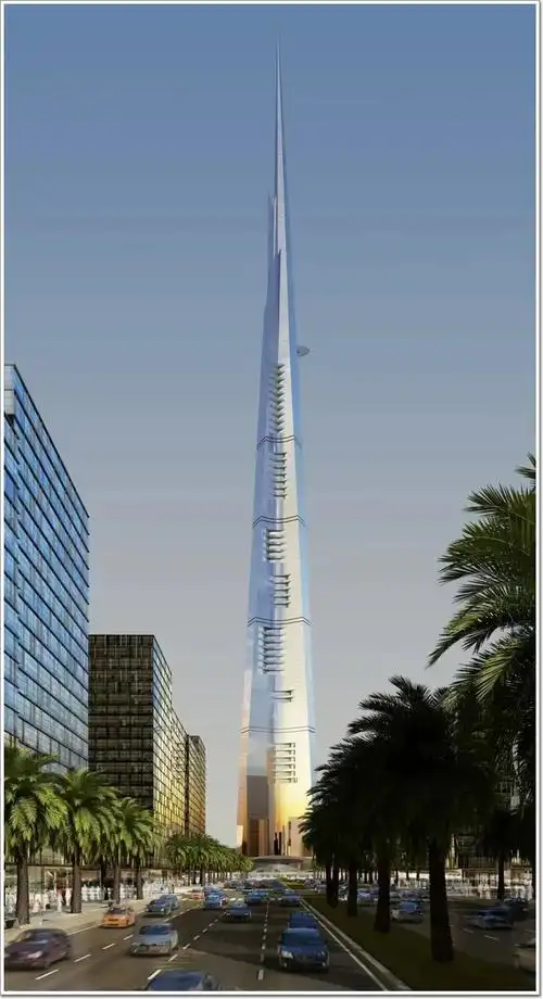 无论是迪拜哈利法塔还是今天的沙特王国塔,虽然高度都达到令人瞠目