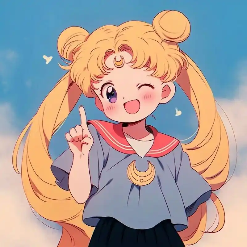 可爱小清新女生头像 | 美少女战士