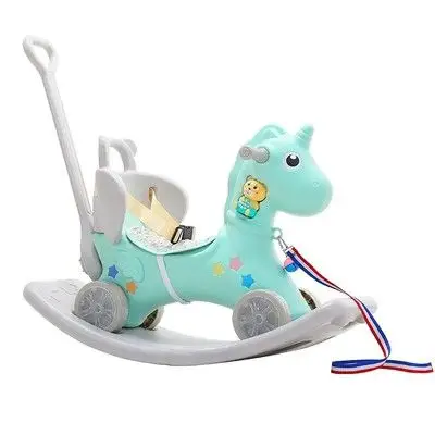 儿童摇摇马小木马两用婴儿宝宝摇摇摇车周岁周岁礼摇马
