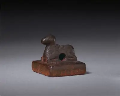 铜驼钮"汉卢水仟长"印