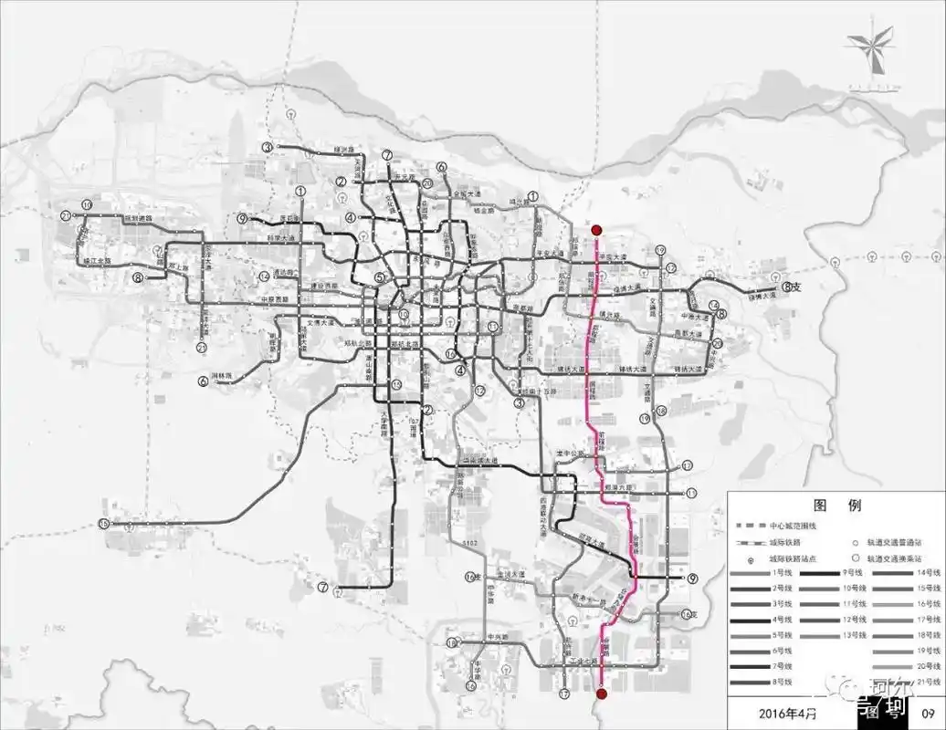 珂尔聊规划:郑州轨道交通13号线调整,新线路这样布局!