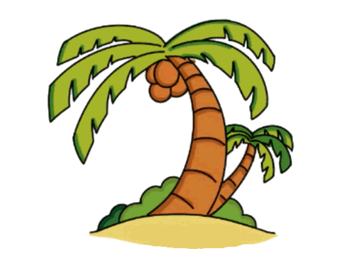 椰子树简笔画教学